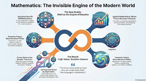 MSc Mathematics career pathways in modern technology, data science, and applied mathematics